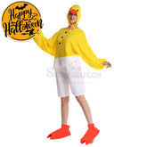 【In Stock】Carnival Cosplay Adult Funny Chick Onesie Stage Performance Costume Costumes